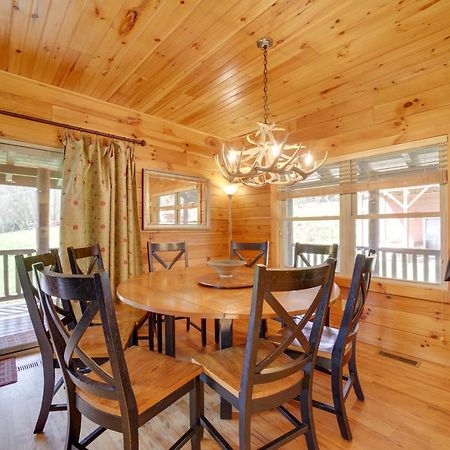 Maggie Valley Cabin With Private Hot Tub And Game Room Exterior photo